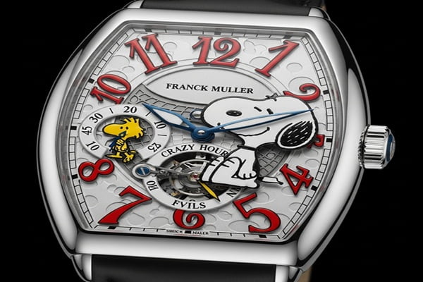 BAMFORD WATCH DEPARTMENT X FRANCH MULLER’S CRAZY HOUSE SNOOPY APPEARANCE
