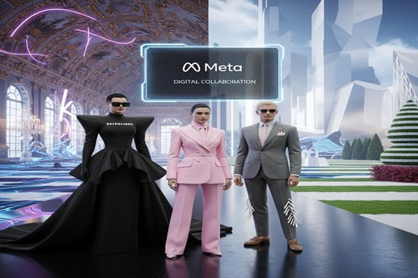 META ANNOUNCES DIGITAL COLLABORATION WITH BALENCIAGA, PRADA AND THOM BROWNE